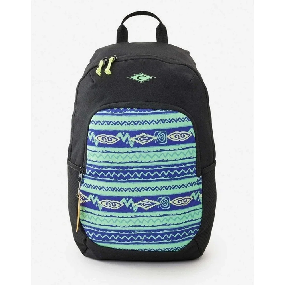 Rip Curl Ozone Cool Raw‎ Energy 30L Backpack Black Green Laptop School NWT